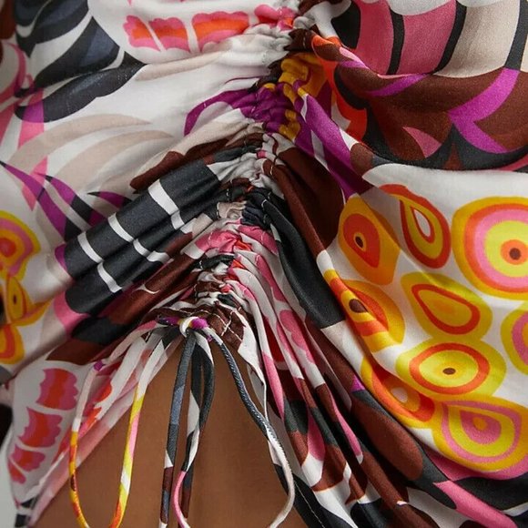 Anthropologie Let Me Be Floral Cut-Out Buttondown - Picture 8 of 8